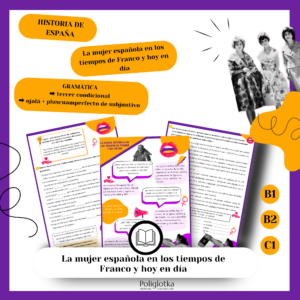 Zajęcia jednorazowe HOP ON! Feminismo. La mujer española en los tiempos de Franco.