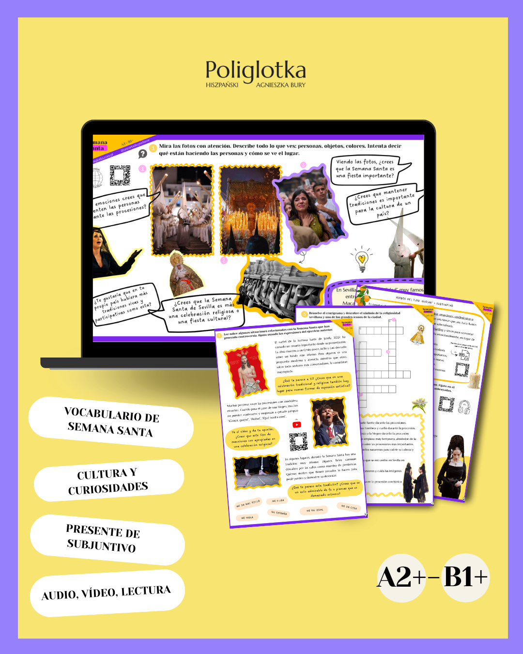 SEMANA SANTA Święta Wielkanocne w Hiszpanii MATERIAL DIDÁCTICO nivel intermedio
