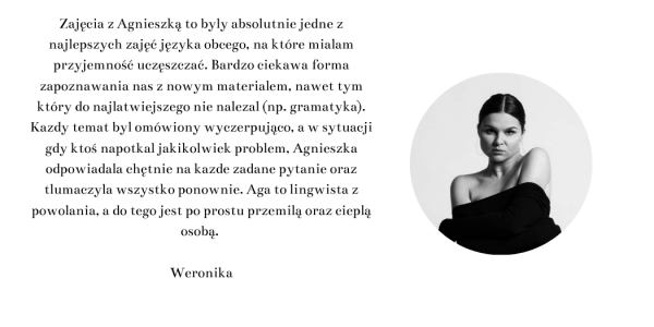 Opinia Weronika Marcinowska